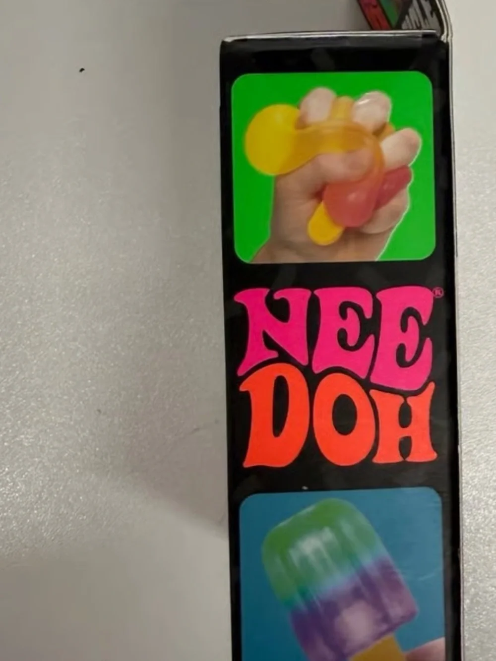 TikTok viral  Kids Popsicle Squishy Toy - Orange & Pink Needoh